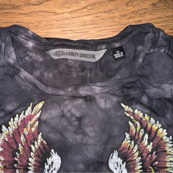 Like New-Harley Davidson Cut off Tee - Picture 2 of 3